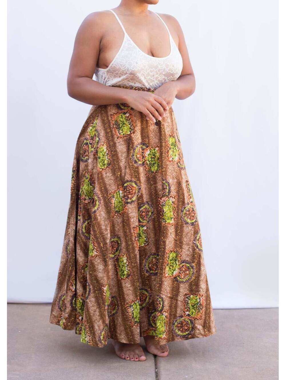 Vintage 70s Maxi Skirt